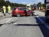 Dopravní nehoda na dálnici D35 | foto HZS Olomouckého kraj