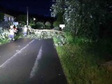 Popadané větve na železniční trati. | zdroj: HZS Olomouckého kraje