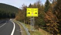 Nové značení u Červenohorského sedla má snížit počet nehod