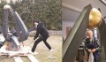 Hráči s míčem se vrátili do Jeseníku. Sochu rekonstruoval její autor