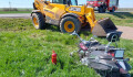 Vážné zranění a vrtulník. U nehody motorkáře a traktoru zasahují hasiči
