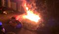VIDEO: V Olomouci hořelo sedm kontejnerů. V jednom případě poškodil požár auto