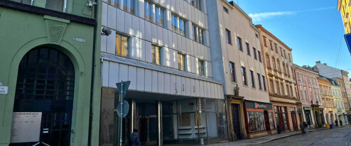 Kdysi Baťa, dnes prázdno. Teď má dům na Riegrově nové ambice