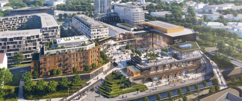 Hotel, byty i multifunkční sál. Magistrát schválil rozšíření Šantovky