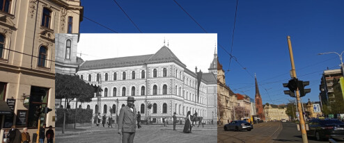 Olomouc v čase: Okresní soud je stále stejný, chválkovický mlýn je zastavený