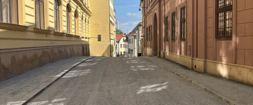 Hotovo o týden dříve. V Olomouci skončily opravy ulic Kapucínská a Purkrabská