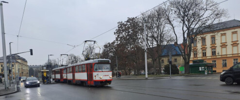 Výluka tramvají skončí dříve. Přes Tržnici pojedou už v polovině července