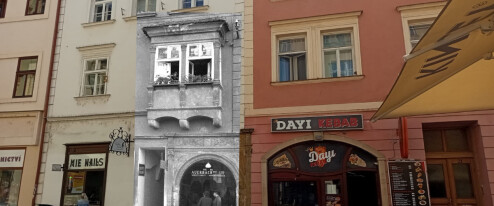 Olomouc v čase: V historických měšťanských domech jsou dnes obchody, univerzita je stejná