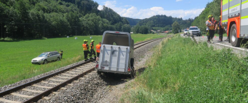 Odpojený příves přerušil na Šumpersku vlakovou dopravu