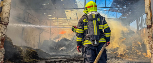 Tři požáry v Olomouckém kraji zaměstnávají v sobotu hasiče
