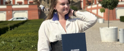 Za pomoc ukrajinským uprchlíkům získala studentka Univerzity Palackého ocenění
