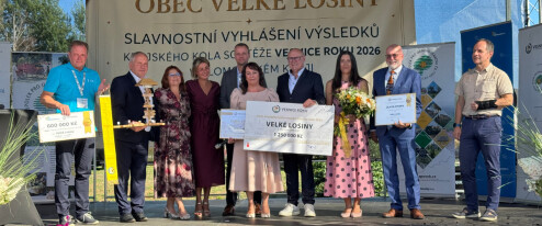 Velké Losiny jsou Vesnicí roku. Získaly také 600 tisíc korun