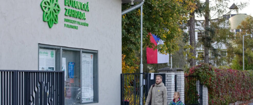 Tohle jinde v Česku nemají. Olomoučané volí přímo v botanické zahradě