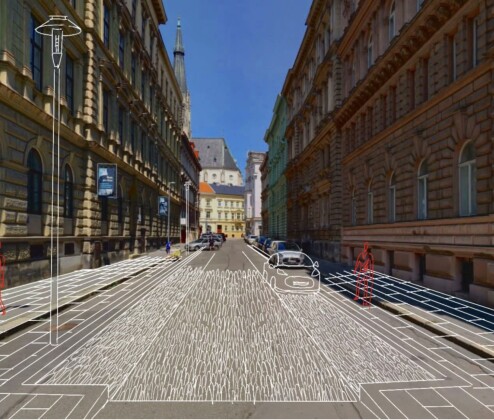 Tady vznikne nové náměstí. Město chystá úpravy Nábřeží Přemyslovců