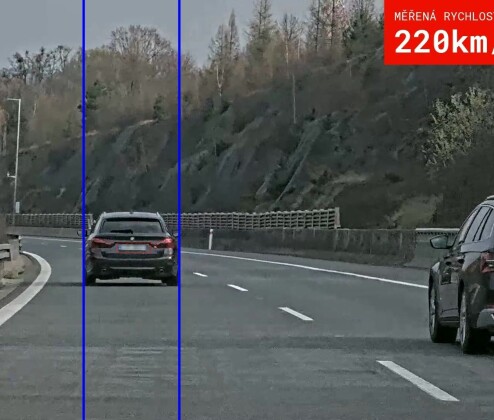 Vytáhl to na 220 km/h. Řidičák mu vzali na místě