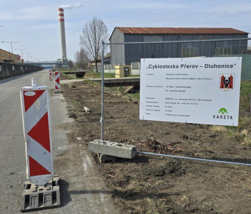 Stavba za téměř 18 milionů začala. Cyklostezka propojí město s další částí