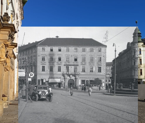 Olomouc v čase: Teď je tu prázdno, stávala tu ale socha. Poznáte místa?
