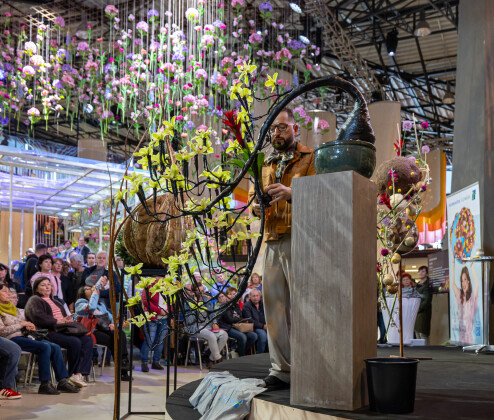 FotoReport: Floristická show rozkvetla před zraky diváků