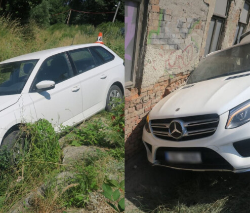 Na Šumpersku selhaly řidičce brzdy, druhá havarovala kvůli vedru