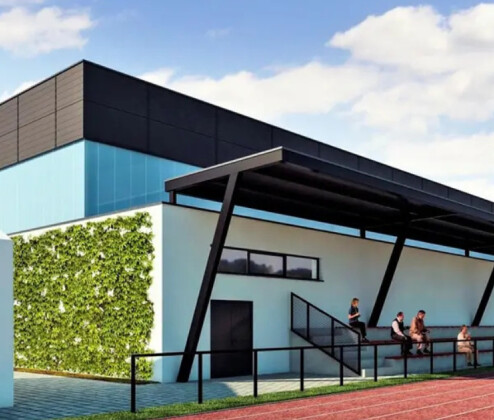 Nová sportovní hala v Litovli bude sloužit sportovcům, školám i veřejnosti
