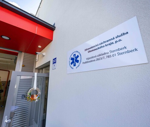 Záchranáři ve Šternberku mají novou základnu